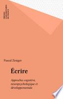 Écrire