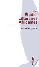 Ecrire la prison