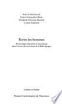 Écrire les hommes