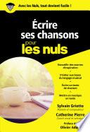 Ecrire ses chansons pour les Nuls, poche
