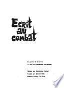 Écrit au combat
