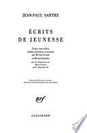 Ecrits de jeunesse