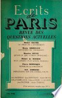 Écrits de Paris