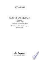 Ecrits de prison
