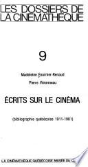 Ecrits sur le cinéma