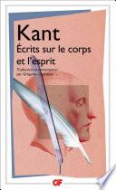 Écrits sur le corps et l’esprit