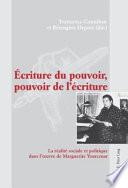 Écriture du pouvoir, pouvoir de l'écriture