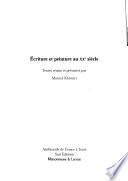 Ecriture et peinture au XXe siècle