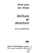 Ecriture et structure