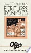 Écritures ironiques