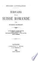 Ecrivains de la Suisse romande