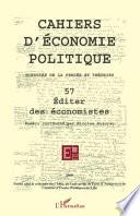 Editer des économistes