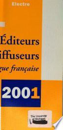 Editeurs et diffuseurs de langue française