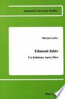 Edmond Jabès