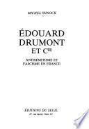 Edouard Drumont et Cie