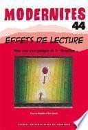 Effets de lecture