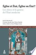 Église et État, Église ou État ?