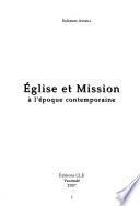 Église et mission à l'époque contemporaine