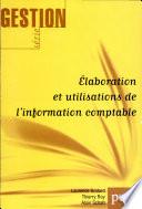 Élaboration et utilisations de l'information comptable