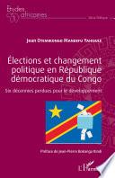 Élections et changement politique en République démocratique du Congo
