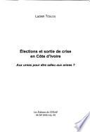 Élections et sortie de crise en Côte d'Ivoire
