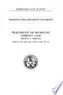 Électricité de Beyrouth Company Case (France V. Lebanon)