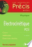 Electrocinétique PCSI