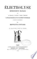 Électrolyse