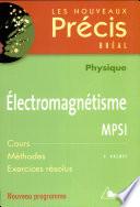 Electromagnétisme MPSI