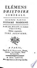 Elémens d'histoire générale