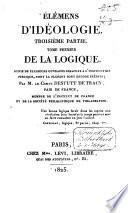 Elémens d'idéologie