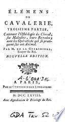 Élemens de cavalerie