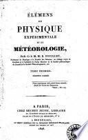 Elémens de physique expérimentale et de météorologie