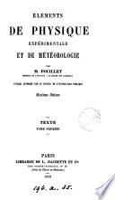 Élémens de physique expérimentale et de météorologie. [With] Planches