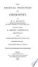 Élémens ou principes physico-chymiques, etc. The physical principles of chemistry ... To which is added, a short appendix, by the translator, etc