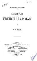 Elementary French Grammar