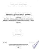 Elementary-secondary School Enrolment