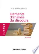 Eléments d'analyse du discours - 3e éd.