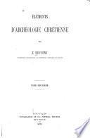 Éléments d'archéologie chrétienne