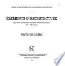 Eléments d'architecture