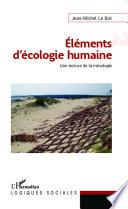 Éléments d'écologie humaine