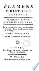 Eléments d'histoire générale, 3