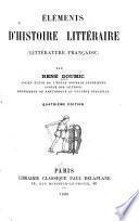 Éléments d'histoire littéraire