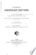 Éléments da̕rchéologie chrétienne