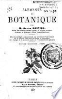 Eléments de botanique