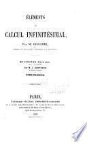 Elements de calcul infinitësimal