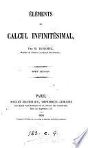 Éléments de calcul infinitésimal