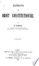 Éléments de droit constitutionnel