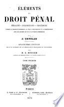Éléments de droit pénal