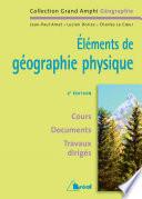 Éléments de géographie physique